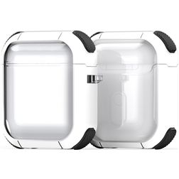 Mobigear Shockproof Coque Apple AirPods 1 Coque Rigide - Blanc