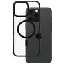 CARE by PanzerGlass Flagship Coque iPhone 16 Pro Max MagSafe Coque arrière Rigide - Transparent / Noir