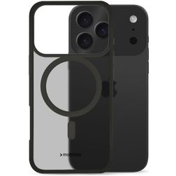 Mobilize Hybrid Pro Coque iPhone 17 Pro Max MagSafe Coque arrière Rigide Anti-Chocs - Noir