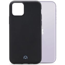 Mobilize Rubber Gelly Coque iPhone 11 Coque arrière en TPU Souple - Matt Black