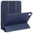 Mobigear Tri-Fold Gel Coque iPad Mini 6 (2021) Etui en TPU,Similicuir - Dark Blue