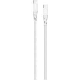 Mobilize Strong Nylon - Câble USB-C vers USB-C 1 mètre - Blanc