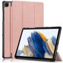 Mobigear Tri-Fold Coque Samsung Galaxy Tab A11 Plus Etui - Rose doré