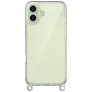 Mobigear Bungy iPhone 16 Plus Plastique rigide Coque arrière - Argent