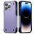 Mobigear Slim Armor Coque iPhone 14 Pro Coque arrière Rigide Anti-Chocs - Violet