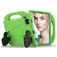 Mobigear Thumbs Up Coque iPad Air 5 (2022) Coque de tablette pour enfants avec Poignée Enfants en EVA - Vert
