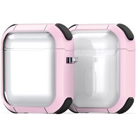 Mobigear Shockproof Coque Apple AirPods 1 Coque Rigide - Rose