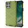 Mobigear Honeycomb Coque iPhone 12 Pro Max Coque arrière Rigide Anti-Chocs - Vert