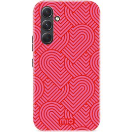 MIO Coque Samsung Galaxy A54 MagSafe Coque arrière Rigide - Wild Hearts