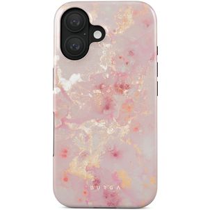 Burga Tough Coque iPhone 16 Coque arrière Rigide Anti-Chocs - Golden Coral
