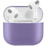 Mobigear Colors Coque Apple AirPods 3 Coque en Silicone Souple - Violet