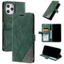 Mobigear Rhombus Housse iPhone 12 Pro Max Etui Porte-Monnaie - Vert