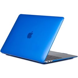 Mobigear Glossy MacBook Air 13 Pouces (2018-2020) Coque - Dark Blue - Model A1932 / A2179 / A2337