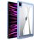 Mobigear Crystal Coque iPad Pro 11 Pouces (2020) Coque Arrière Rigide - Transparent / Bleu