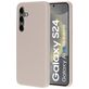 Mobiparts Coque Samsung Galaxy S24 Coque arrière en Silicone - Soft Salmon