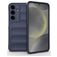 Mobigear Bumpy Coque Samsung Galaxy S25 Coque arrière en TPU Souple - Dark Blue
