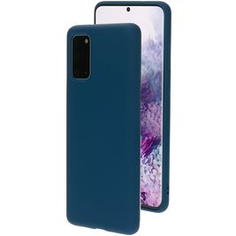 Mobiparts Coque Samsung Galaxy S20 Plus Coque arrière en Silicone - Blueberry Blue Mobiparts Coque Samsung Galaxy S20 Plus Coque arrière en Silicone - Blueberry Blue