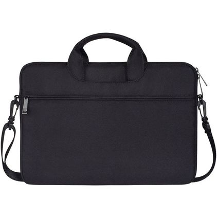 Mobigear Oxford Sac à bandoulière Ordinateur portable 13 - 14 Pouces Sacoche ordinateur - Noir