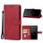 Mobigear Wallet Housse ASUS ROG Phone 7 Etui Porte-Monnaie - Rouge