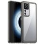 Mobigear Crystal Coque Xiaomi 12T Pro Coque arrière Rigide - Transparent / Gris