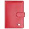 Mobigear Buckle - Étui passeport en - Rouge