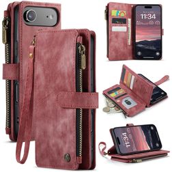 CaseMe C30 Housse iPhone Air Etui Porte-Monnaie - Rouge