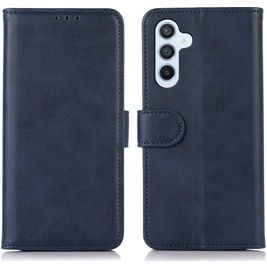 Mobigear Wallet Housse Samsung Galaxy S24 FE Etui Porte-Monnaie - Bleu