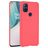 Mobigear Croco Coque OnePlus Nord N10 5G Coque arrière Rigide - Rouge