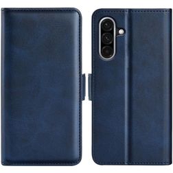 Mobigear Slim Magnet Samsung Galaxy A36 Étui Portefeuille - Bleu foncé