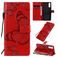 Mobigear Butterfly Housse Sony Xperia 10 II Etui Porte-Monnaie - Rouge