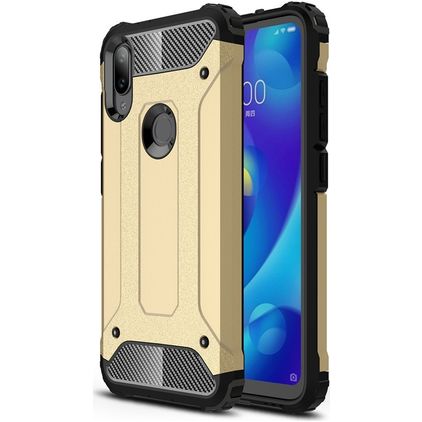 Mobigear Outdoor Coque Xiaomi Mi Play Coque arrière Rigide Anti-Chocs - Or