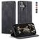 CaseMe 013 Housse iPhone 17 Etui Porte-Monnaie - Noir