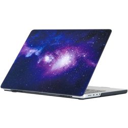 Mobigear Design MacBook Pro 16 Pouces (2021-2026) Coque - Galaxy - Model A2485 / A2780 / A2991 / A3186 / A3428 / A3429