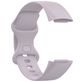 Mobigear Sport Dual Bracelet Silicone Fitbit Charge 5 Fermeture à clou et passant - Violet