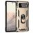 Mobigear Armor Ring Coque Google Pixel 6 Coque arrière Rigide Anti-Chocs avec Anneau-Support - Or