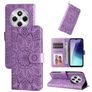 Mobigear Sunflower Housse Xiaomi Redmi 14C Etui Porte-Monnaie - Violet