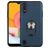 Mobigear Armor Ring Coque Samsung Galaxy A01 Coque arrière Rigide Anti-Chocs avec Anneau-Support - Bleu