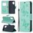 Mobigear Butterfly Housse Samsung Galaxy A32 5G Etui Porte-Monnaie - Turquoise