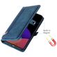 Mobigear Zipper Housse iPhone 14 Plus Etui Porte-Monnaie - Bleu
