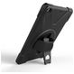 Mobigear SureGrip XGuard Coque iPad 6 (2018) Coque Arrière Rigide Antichoc + Support Amovible - Noir