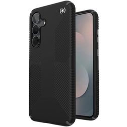 Speck Presidio2 Grip Coque Transparente Samsung Galaxy S25 FE MagSafe Coque arrière Rigide Anti-Chocs - Transparent