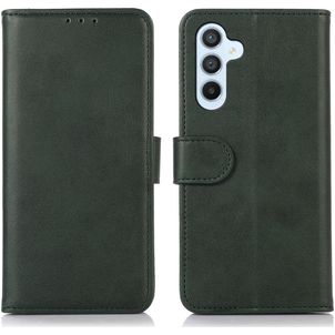 Mobigear Wallet Housse Samsung Galaxy A54 Etui Porte-Monnaie - Vert
