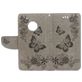 Mobigear Butterfly Housse Motorola Moto G5 Plus Etui Porte-Monnaie - Gris
