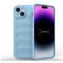 Mobigear Bumpy Coque iPhone 15 Plus Coque arrière en TPU Souple - Bleu