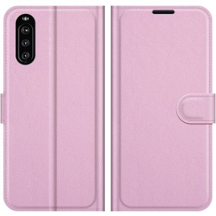 Mobigear Classic Housse Sony Xperia 10 III Etui Porte-Monnaie - Rose