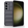 Mobigear Bumpy Coque Samsung Galaxy S24 FE Coque arrière en TPU Souple - Gris