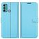 Mobigear Classic Housse Motorola Moto G60 Etui Porte-Monnaie - Bleu
