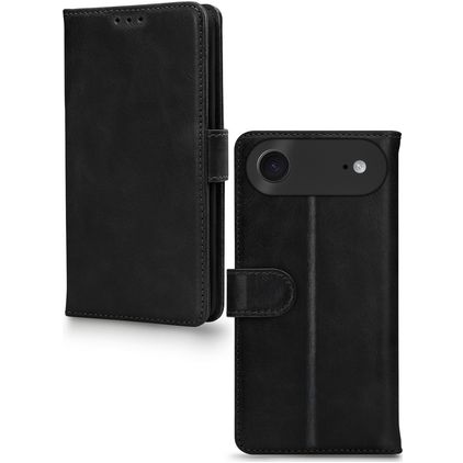 Mobilize Premium Gelly Housse iPhone Air Etui Porte-Monnaie - Noir