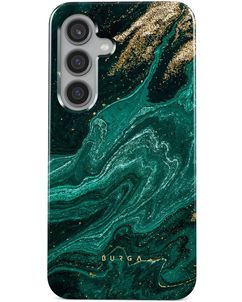 Burga Tough Coque Samsung Galaxy S24 Plus Coque arrière Rigide Anti-Chocs - Emerald Pool