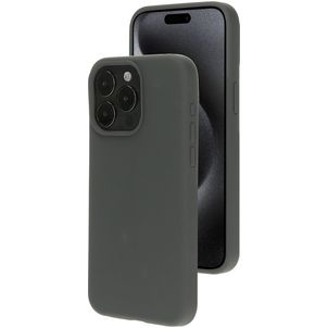 Mobiparts Coque iPhone 15 Pro Max Coque arrière en Silicone - Urban Grey